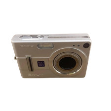 Casio Exilim EX-Z55 Compact Digital Camera Silver 5MP Tested Working from Japan