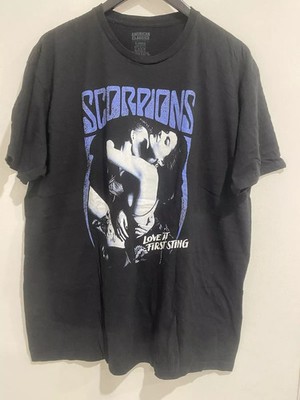 Scorpions Love at First Sting TShirt Men's Black Reprint AN45612