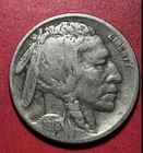 1918S US Buffalo Nickel! "San Francisco" Mint! FINE! Old US Coin!