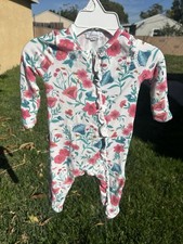 Angel Dear Floral Coverall 3/6 Months