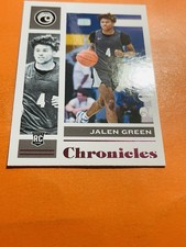 2021-22 Panini Chronicles Draft Picks Pink Jalen Green #4 Rookie Houston Rockets