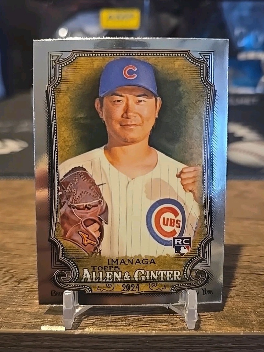 2024 Allen & Ginter Chrome Shota Imanaga Rookie Card RC #181 Cubs