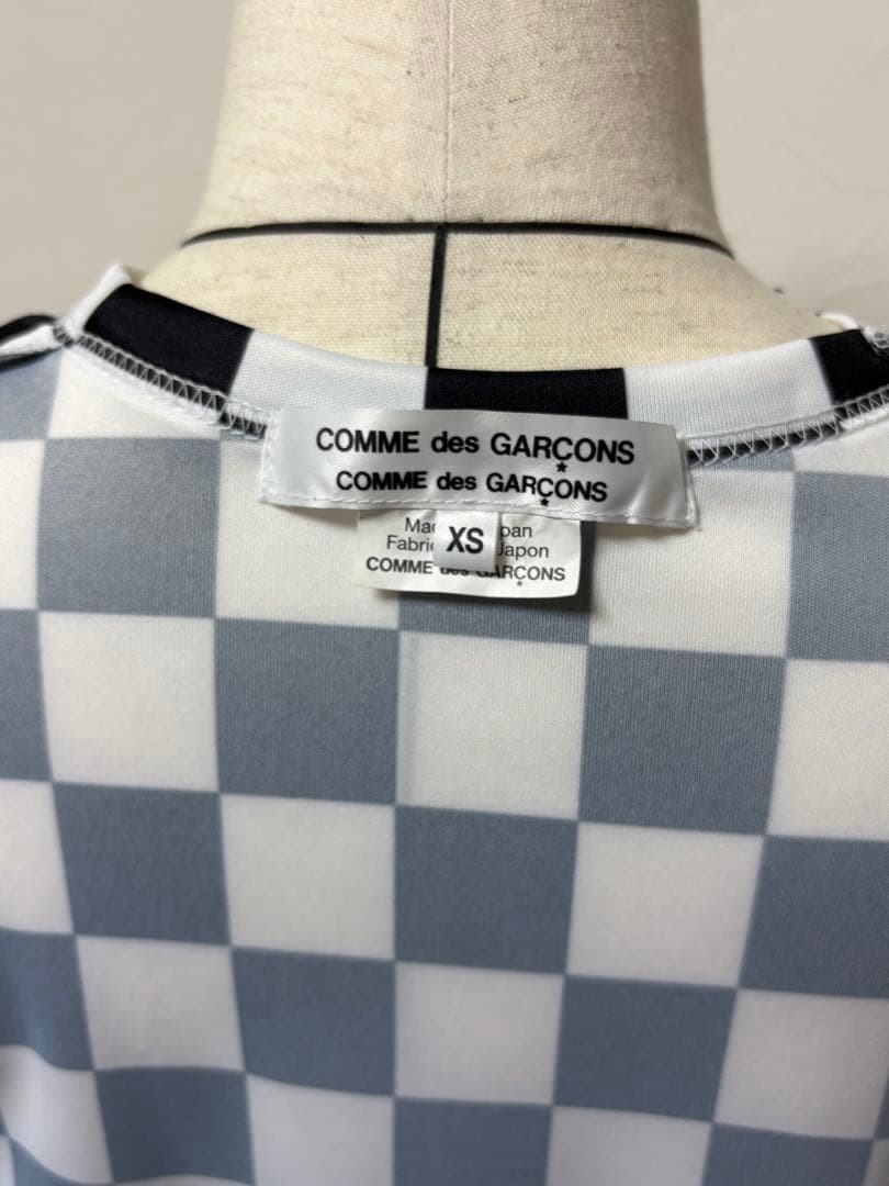 Comme des Garçons Comcom Checkered Pattern Shirt … - image 5