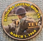RANGERS DEFEND BINHAN Kennedy half dollar coin