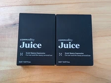 NEW Lot of 2 Commodity Juice Expressive Sample Sprays 2ml Each Brand New in Box