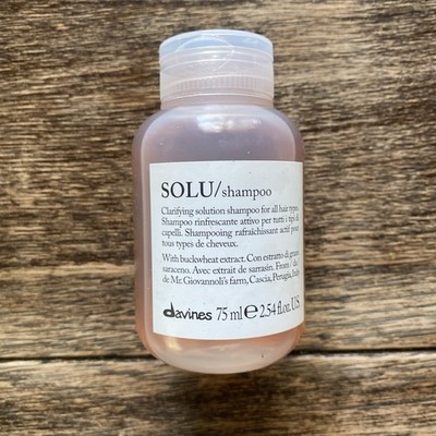 Davines SOLU Clarifying Shampoo 2.54 oz New fast Shipping