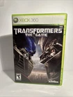 Transformers: The Game Microsoft Xbox 360 Complete With Manual Tested And Works!
