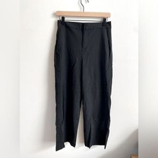Everlane Black Wide Leg Wool Blend Pants - Size 2