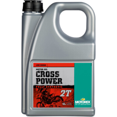 Motorex Cross Power 2T Full Synthetic 2-Stroke Oil | 4 Liter | 102244