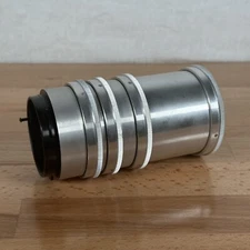 Pentacon Six Auto Chrome Set of Spacer Rings / Macro Extension Tubes