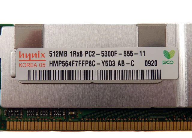 IBM Chipkill PC2-5300 DDR2 512MB DIMM Memory Module 39M5781 - Image 4 of 4
