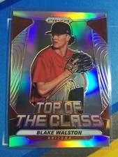 2020 Panini Prizm Baseball BLAKE WALSTON Arizona Top of the Class Silver Prizm