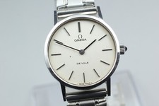 Vintage Exc 5 OMEGA De Ville 511.0392 Hand Winding Cal.625 Silver Dial Women's