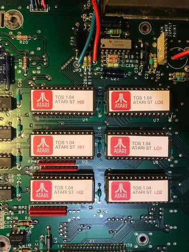 TOS 1.04 Rainbow, Atari 520ST, 1040ST, Mega 2, Mega 4, Stacy