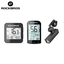 Bicycle Speedometer GPS ANT+ Computer Cycling MTB Bike Light Front Headlight USB