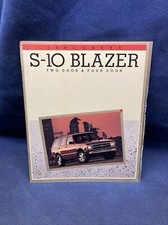 1991 Chevrolet Blazer Sales Brochure Vintage 