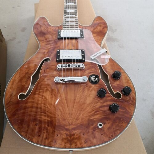 Guitare électrique neuve personnalisée en usine Firefly Hollow 6 cordes - Photo 1/12