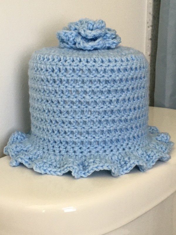 Toilet Paper Cover-LIGHT BLUE