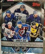 2021-22 Topps NHL Sticker Collection Hockey Cards Checklist 18