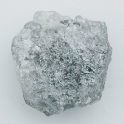 0.54 Ct African Earth Mined Natural Loose Raw Rough Rare Silver Gray Diamond