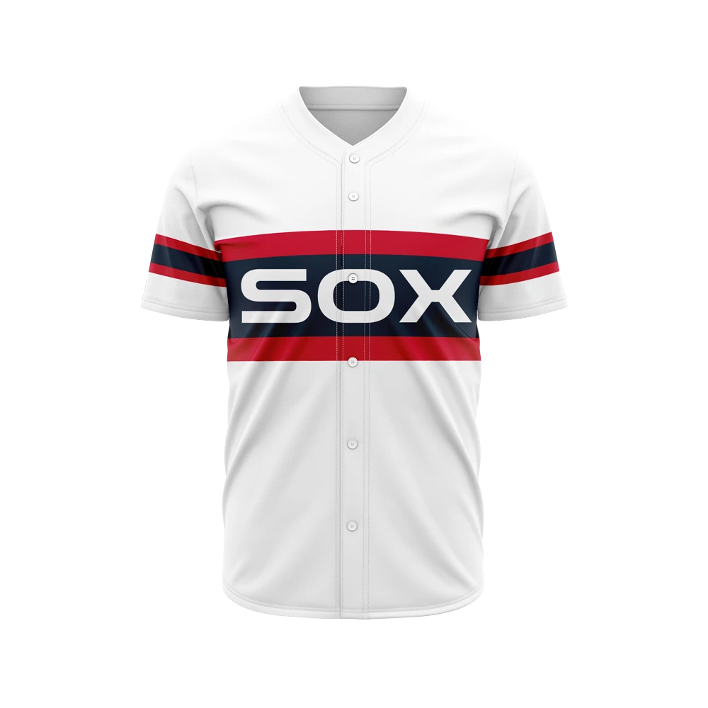 Men's Nike Frank Thomas White Chicago Sox Home Cooperstown Collection Player Jersey