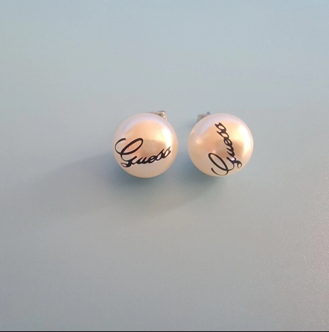 Guess on sale pearl earrings