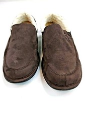 Dr. Comfort Men's Relax Therapeutic Slippers, Chocolate,Size 8W NEW WITH BOX