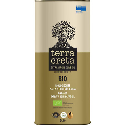 12,90  /Liter - Terra Creta BIO - Extra Natives Olivenöl / 5 Liter