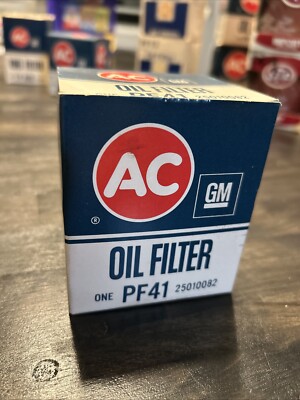 ACDelco GM PF41 Oil Filter Fits Opel 1968-1975 PF-41 25010082 Vintage Design GM