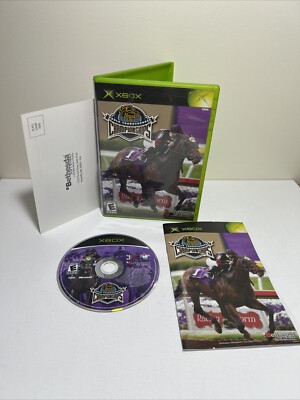 Breeders' Cup World Thoroughbred Championships (Microsoft Xbox, 2005) CIB Mint