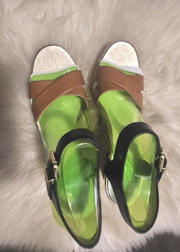 Sam Edelman Clay Saddle Blacktea Size 10 - Picture 2 of 6