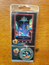Disney Decades Coin and Card #15 "2000 Fantasia" NIB