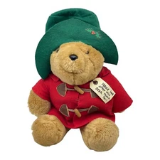 Vintage Paddington Teddy Bear Plush Sears Kids Gifts Christmas Stuffed Animal