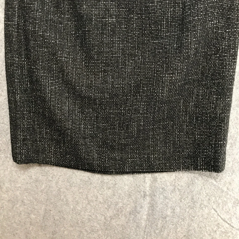 Halogen Skirt Womens Size 10P Focus Black White Woven Wool Blend Straight Pencil - Image 4 of 4