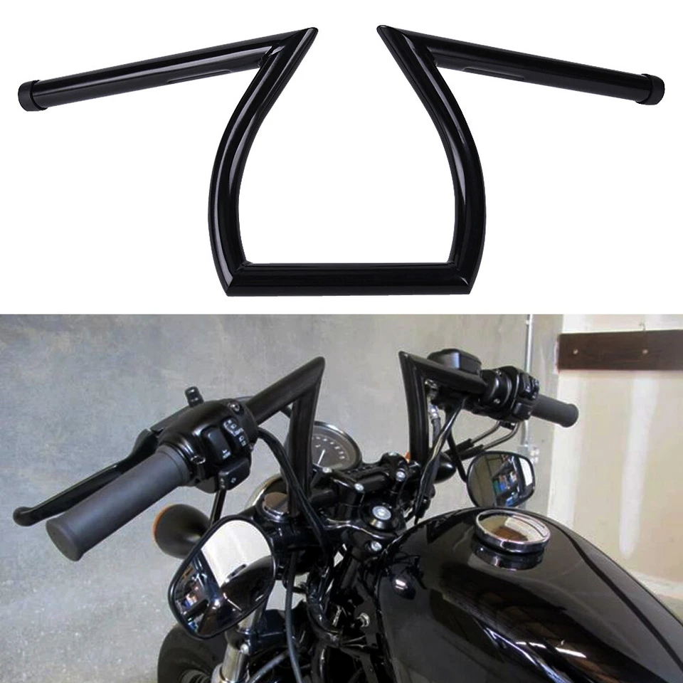1" Drag Handlebar Z Bar For Honda Shadow VT 600 700 750 1100 VTX 1300 VTX 1800 - Image 4 of 4