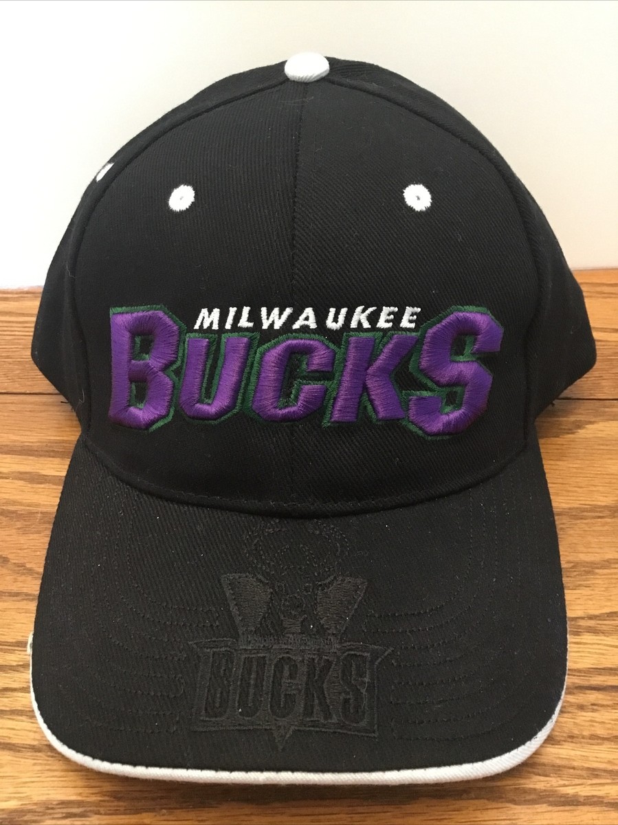 Milwaukee Bucks NBA Drew Pearson Strapback Embroidered Hat Cap 