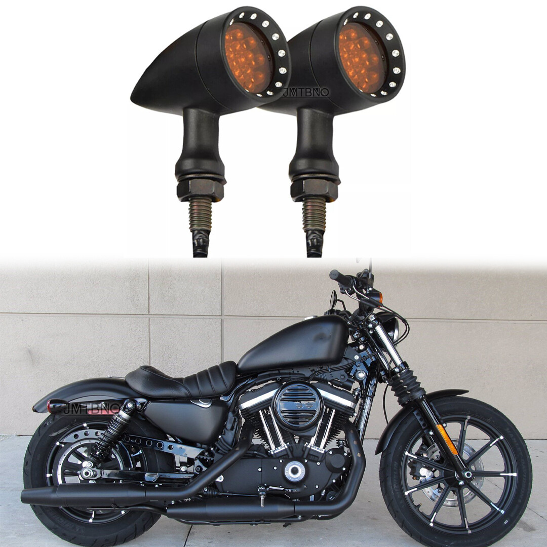 For Harley Sportster XL 1200 Iron 883 48 72 Motorcycle LED Turn