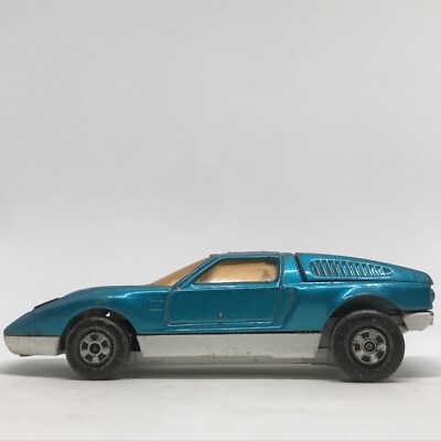 Lesney Matchbox Speedkings K-30 Mercedes C.111 #3 1971 Aqua - Made