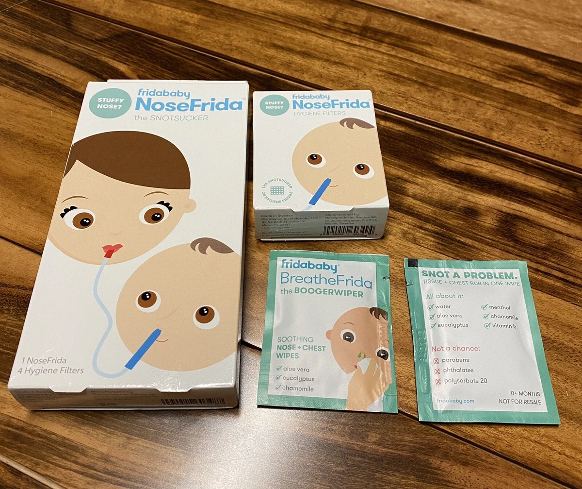 Frida Baby NoseFrida Nasal Aspirator (No Additional Hygiene Filters)