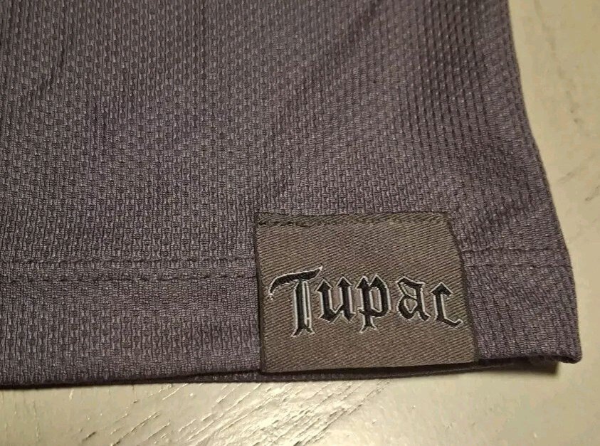 FILA Maglia basket 2pac Shakur hip hop West Coast Death Row