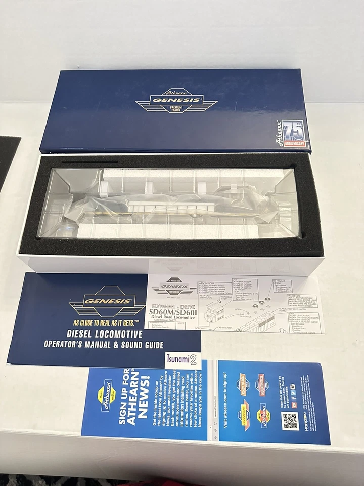 Athearn Genesis HO ATHG8517 CSX SD60M #8765 DCC/Sound Tsunami 2 - Image 3 of 4