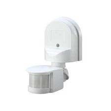 Meridian Lighting Wall Mounted PIR Motion Detector White MDNPIR180W