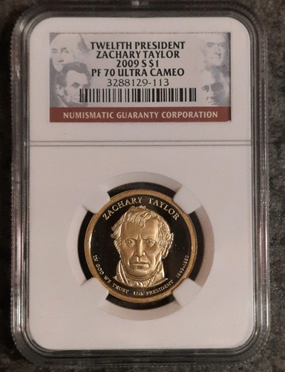 Grade PR 70 NGC 2009 Presidential Dollar Coins (2007-Now) for sale