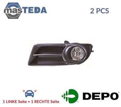 212-2048R-UE NEBELSCHEINWERFER PAAR SET LORO 2PCS FÜR TOYOTA COROLLA 1.4L,2L