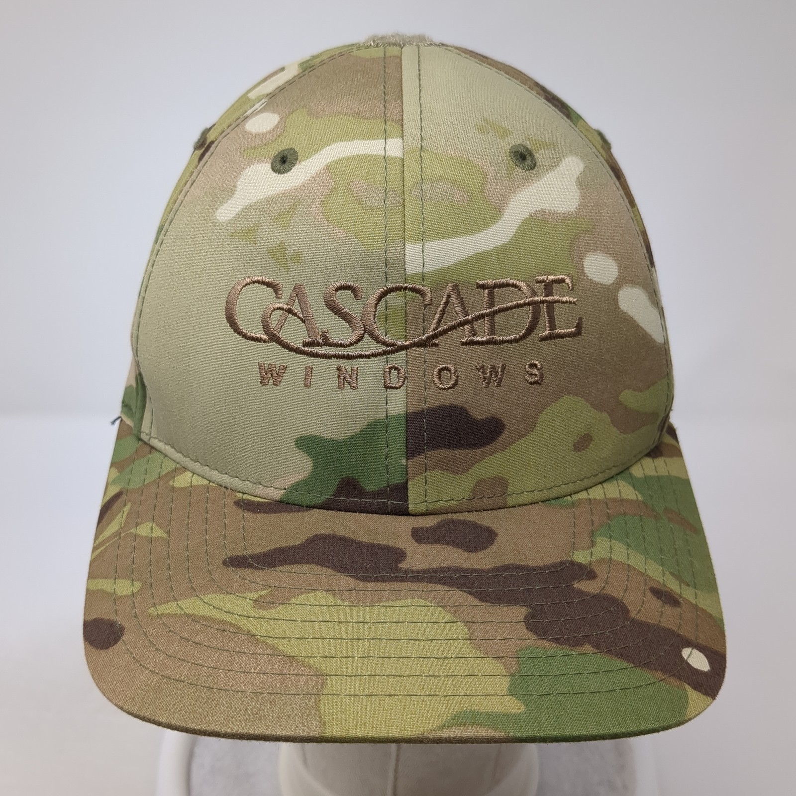 Cascade Windows Fitted Hat Multicolor Medium Embr… - image 2