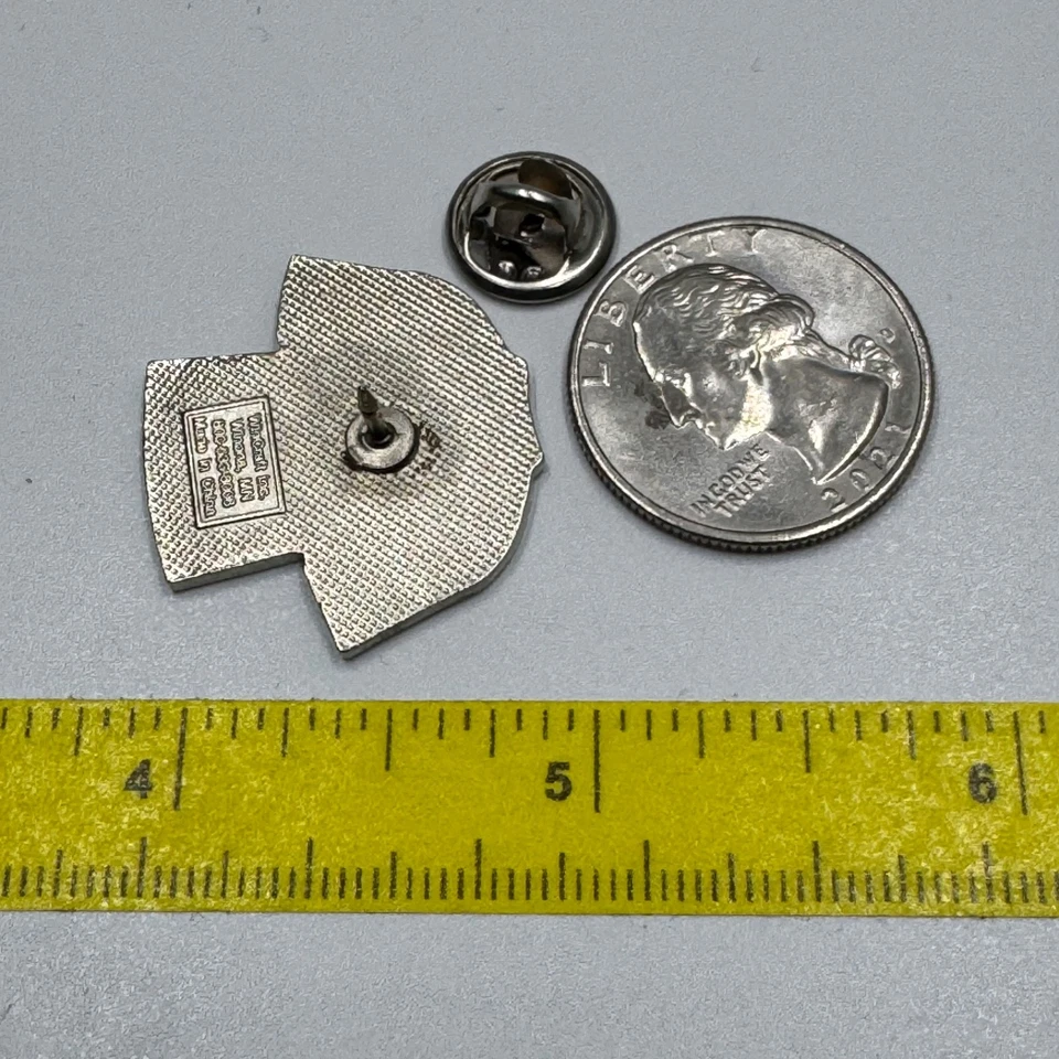 Винтажная эмалированная булавка на лацкан Peyton Manning 18 Indianapolis Colts Jersey синяя белая - Изображение 3 из 3