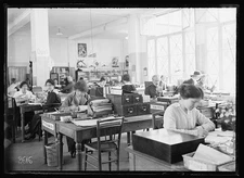 Corner of Civil Affairs Office, A.R.C. 12 Rue Boissey, d'Anglas, Paris