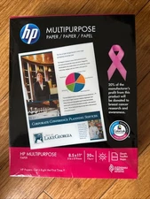 HP Multipurpose Paper 96 Brightness 8 1/2 x 11 White 500 Sheets/Ream