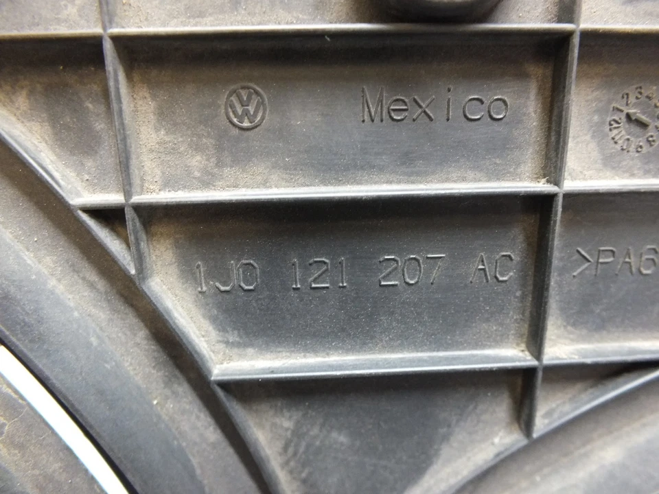 99 00 01 02 03 04 05 2004 VOLKSWAGEN JETTA 1.8T 6 VELOCIDADES RADIADOR VENTILADOR DE REFRIGERACIÓN #44 Foto 4 de 4