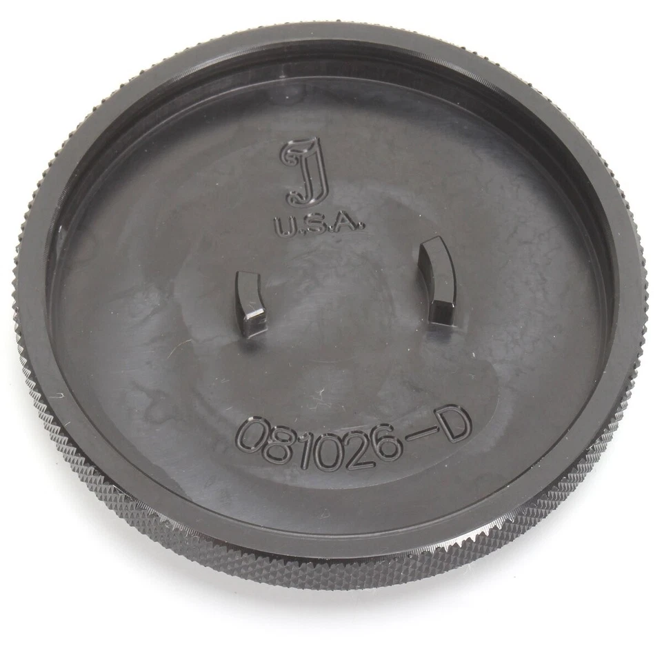 Tapa de gas moleteada anodizada negra dura Joker Machine - 09-040KB Foto 2 de 2